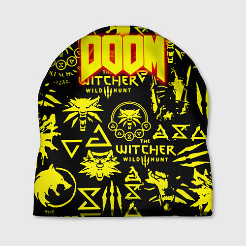 Шапка Doom x Witcher / 3D-принт – фото 1