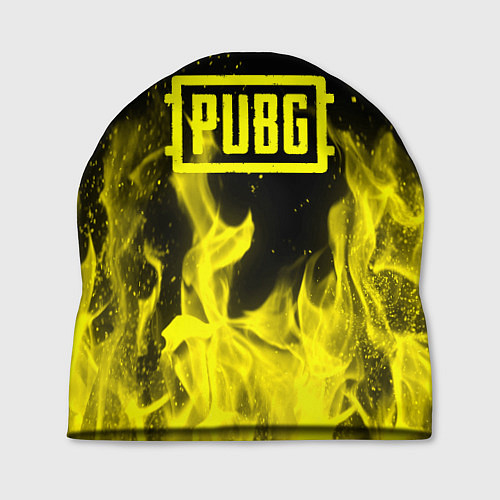 Шапка PUBG fire yellow / 3D-принт – фото 1