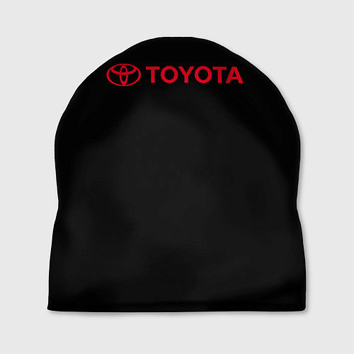 Шапка Toyota red logo auto / 3D-принт – фото 1