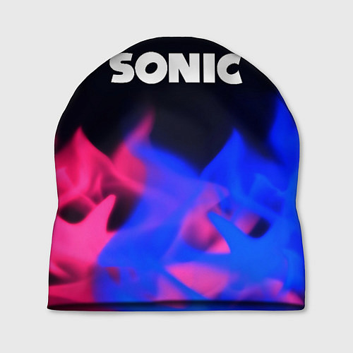 Шапка Sonic neon flame / 3D-принт – фото 1