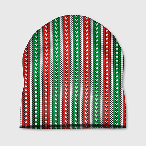 Шапка Knitted pattern / 3D-принт – фото 1