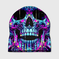 Шапка Cool skull sketch - blots, цвет: 3D-принт