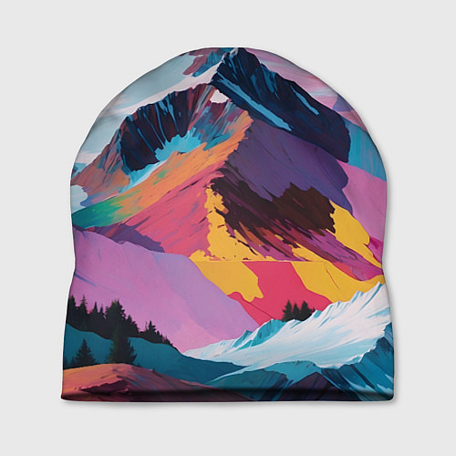 Шапка Горы краски / 3D-принт – фото 1