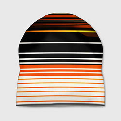 Шапка Разноцветные вертикальные линии, цвет: 3D-принт