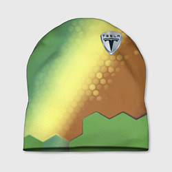 Шапка Tesla hexagon