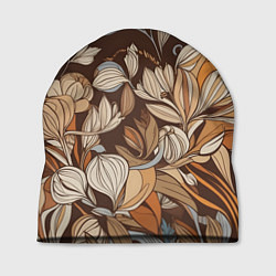 Шапка Спокойная ботаническая иллюстрация