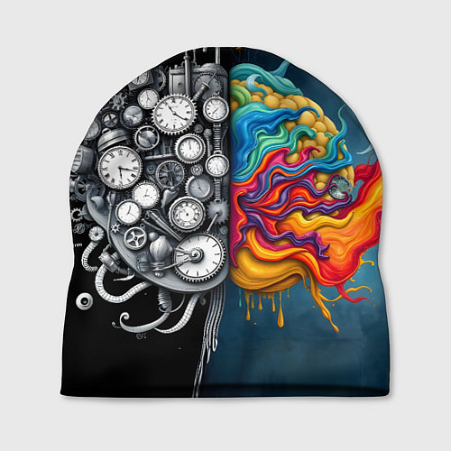 Шапка Креативный мозг / 3D-принт – фото 1