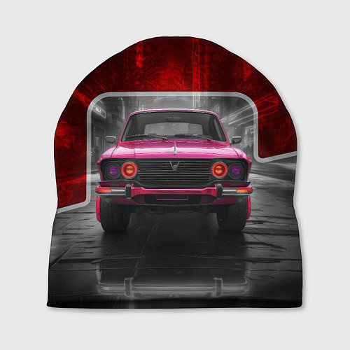 Шапка Пурпурный автомобиль / 3D-принт – фото 1