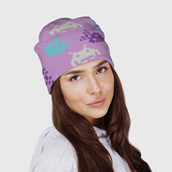 Шапка Пиксели, цвет: 3D-принт — фото 2