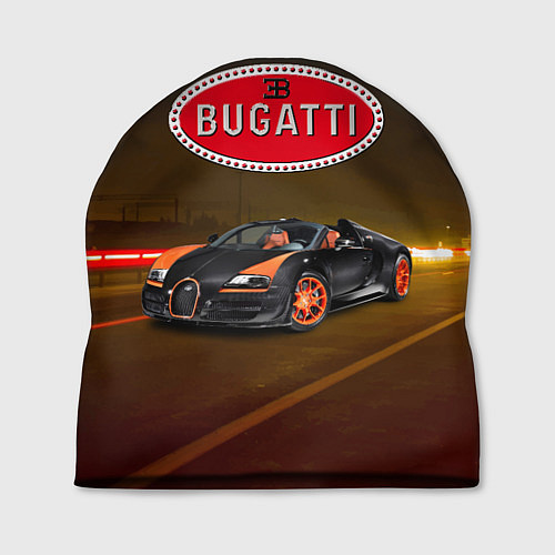 Шапка Bugatti on the night route / 3D-принт – фото 1