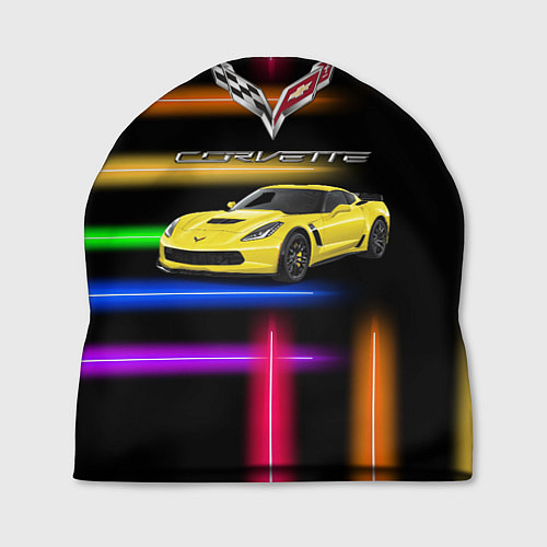 Шапка Chevrolet Corvette - racing team / 3D-принт – фото 1