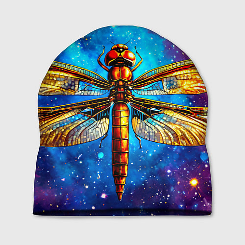 Шапка Стрекоза в космосе / 3D-принт – фото 1