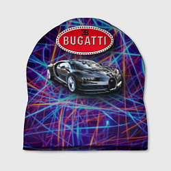 Шапка Bugatti Italy - мечта автомобилиста, цвет: 3D-принт