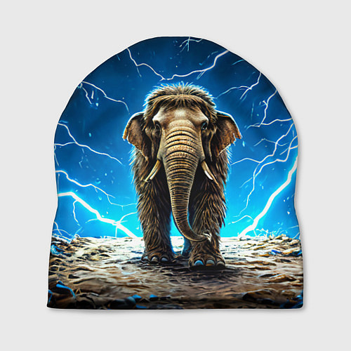 Шапка Мамонт и разряды молний / 3D-принт – фото 1