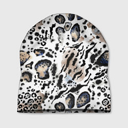 Шапка Пятна леопарда абстрактные
