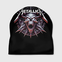 Шапка Metallica - cool skull with horns