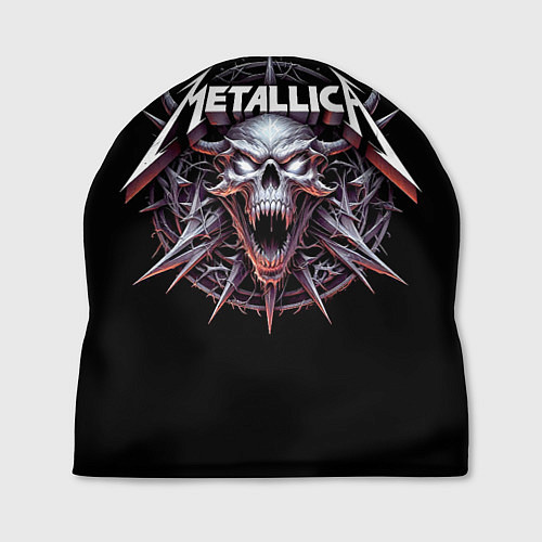 Шапка Metallica - cool skull with horns / 3D-принт – фото 1