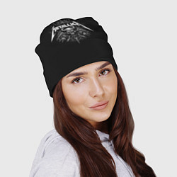 Шапка The horned skull - Metallica, цвет: 3D-принт — фото 2