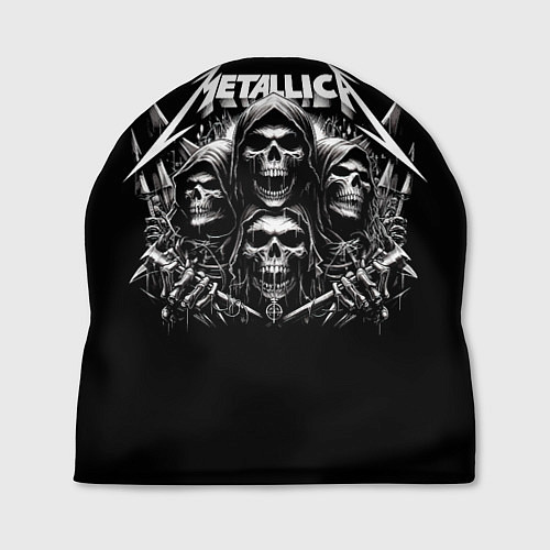 Шапка Metallica - four skulls / 3D-принт – фото 1