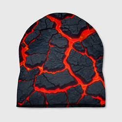 Шапка Текущая в породе лава