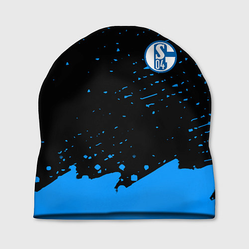 Шапка Schalke 04 fc blue color / 3D-принт – фото 1