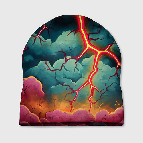 Шапка Молнии в виде разлома / 3D-принт – фото 1