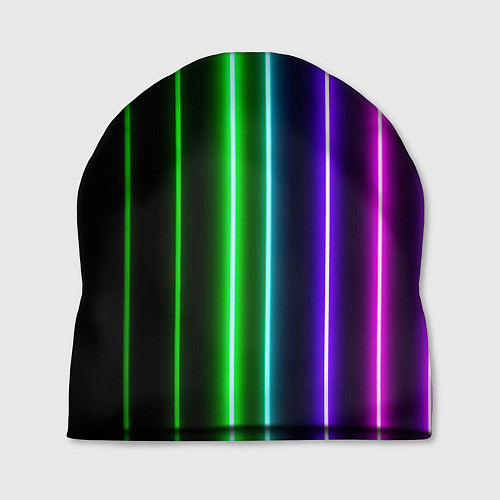 Шапка Neon lines / 3D-принт – фото 1
