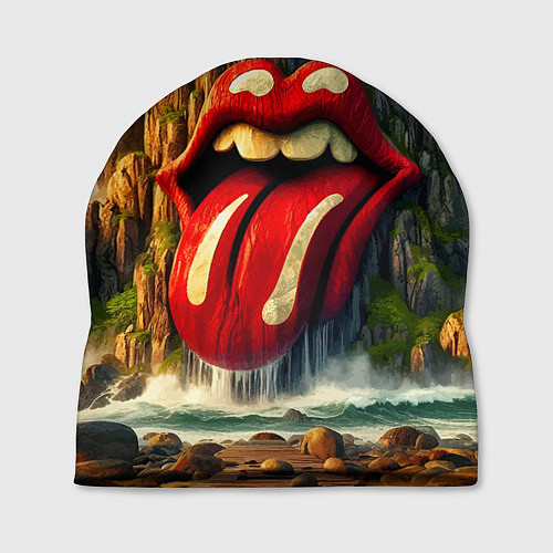 Шапка Rolling Stones - sea rocks / 3D-принт – фото 1