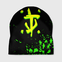 Шапка Doom x fallout кислотное лого, цвет: 3D-принт