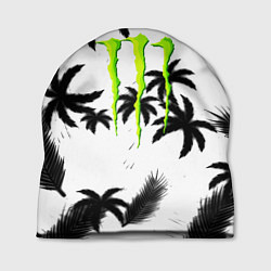 Шапка Monster energy пальмы, цвет: 3D-принт
