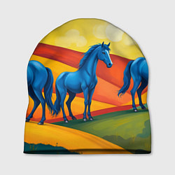 Шапка Лошади в поле, цвет: 3D-принт