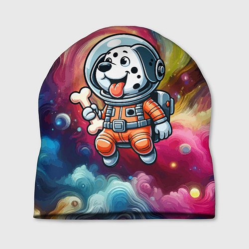 Шапка Funny dalmatian puppy - ai art / 3D-принт – фото 1