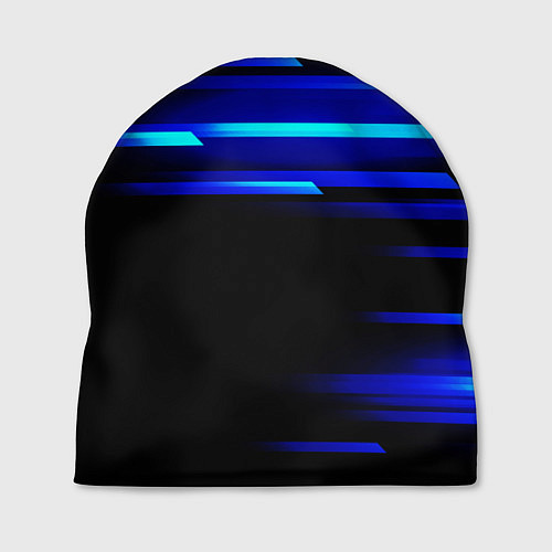 Шапка Color blue black / 3D-принт – фото 1