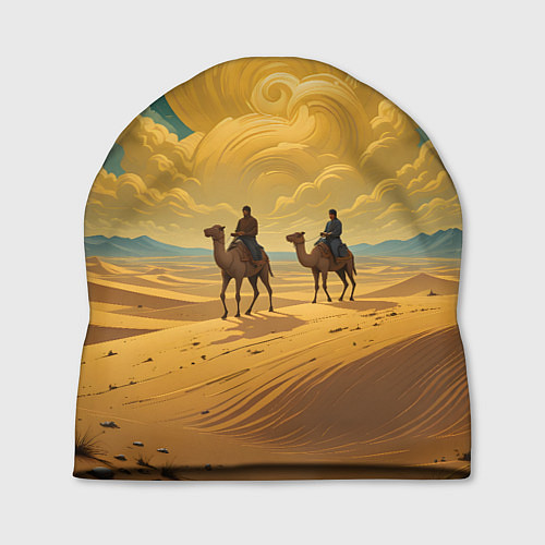 Шапка В пустыне на верблюдах / 3D-принт – фото 1