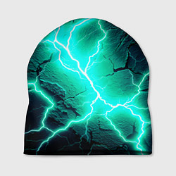 Шапка Color light blue black, цвет: 3D-принт