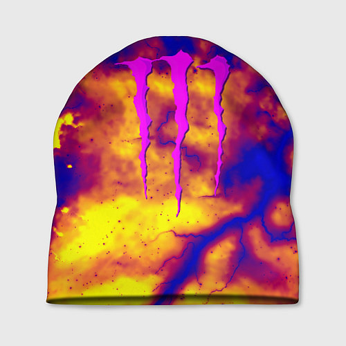 Шапка Monster energy storm grunge / 3D-принт – фото 1