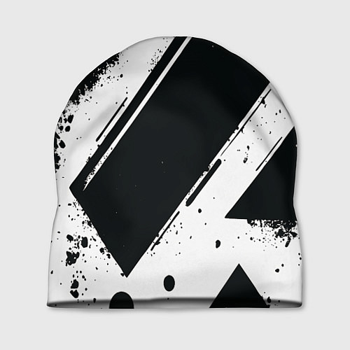 Шапка Color black white / 3D-принт – фото 1