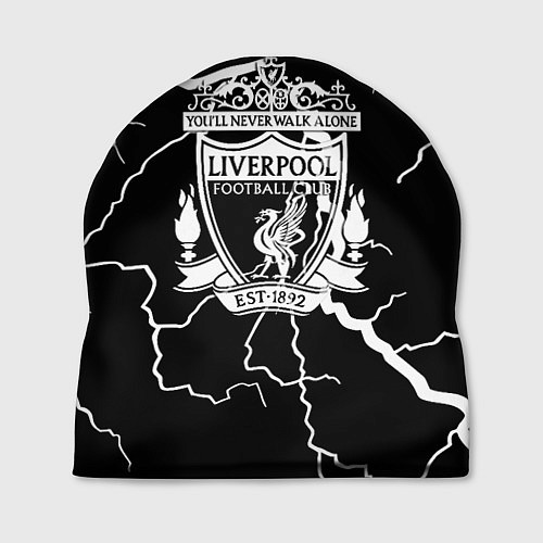 Шапка Liverpool storm black / 3D-принт – фото 1