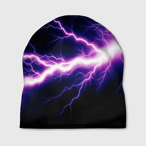 Шапка Lightning purple / 3D-принт – фото 1