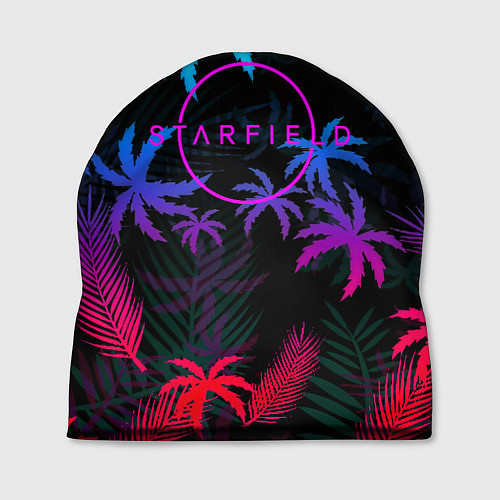 Шапка Starfield неоновые тропики / 3D-принт – фото 1