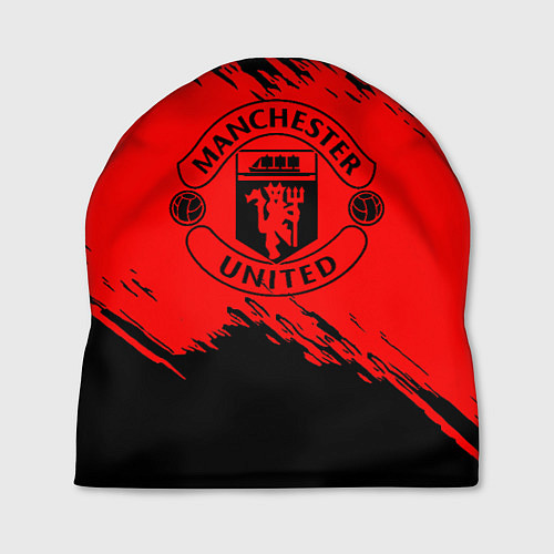 Шапка Манчестер юнайтед текстура краски / 3D-принт – фото 1