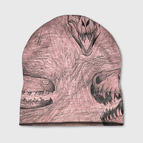 Шапка Черепа динозавров - эскиз / 3D-принт – фото 1