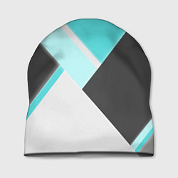 Шапка Color black blue