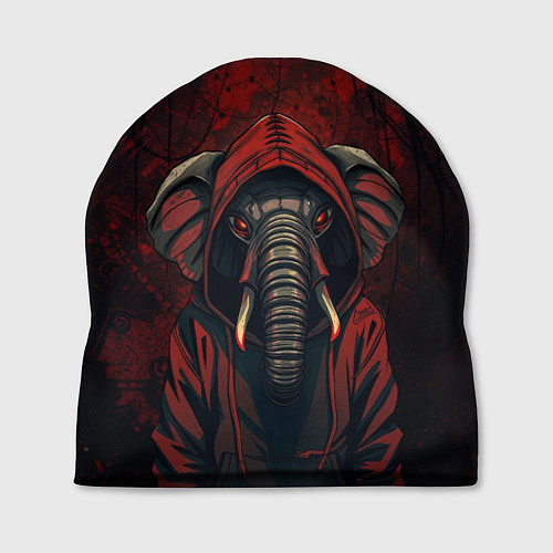 Шапка Слон в балахоне / 3D-принт – фото 1