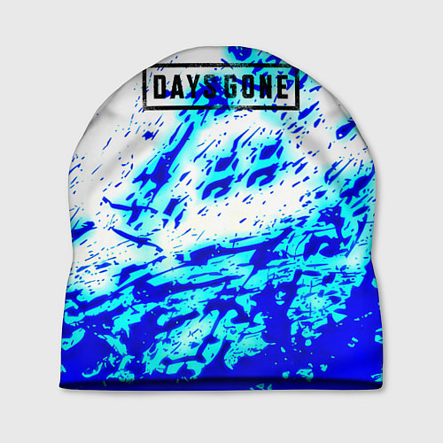 Шапка Daysgone голубые краски / 3D-принт – фото 1