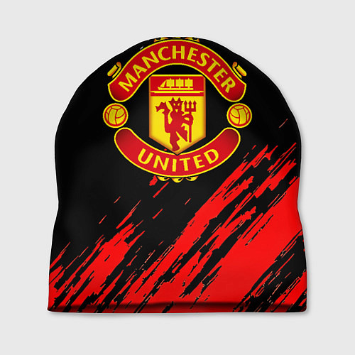 Шапка Манчестер юнайтед краски текстура / 3D-принт – фото 1