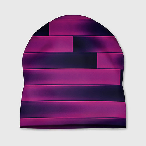Шапка Color pink square / 3D-принт – фото 1