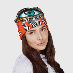 Шапка Глаз, цвет: 3D-принт — фото 2