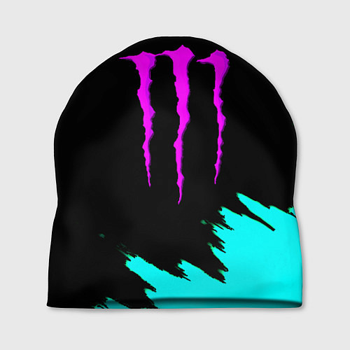 Шапка Monster energy неон краски / 3D-принт – фото 1