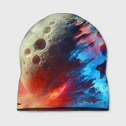 Шапка Разрыв космического тела - нейроарт, цвет: 3D-принт